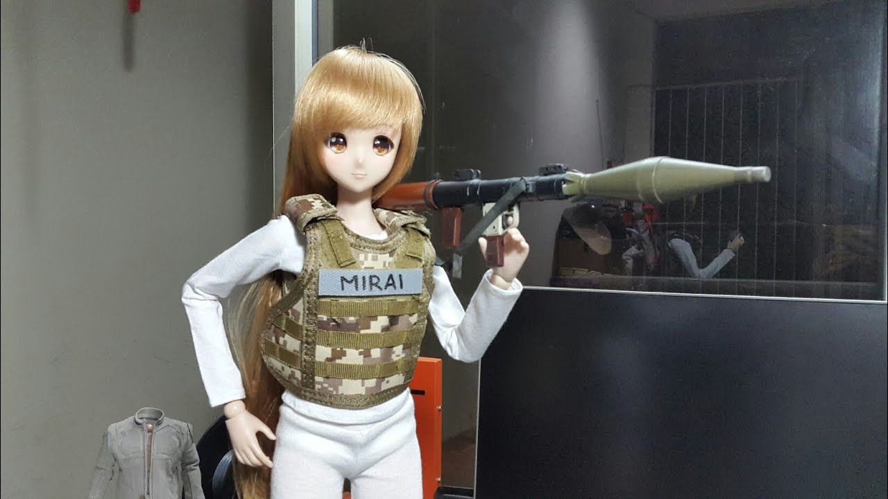 Military Vest For Smart Doll