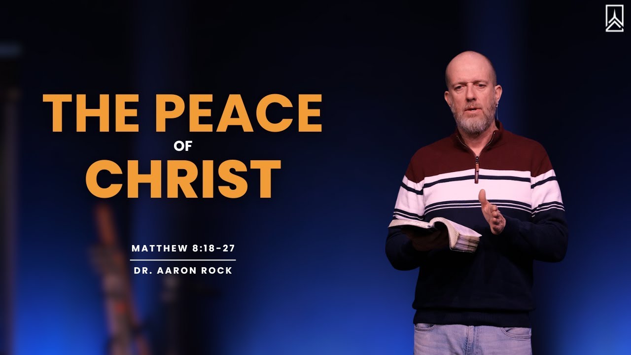The Cost & Calm of Following Jesus | Dr. Aaron Rock