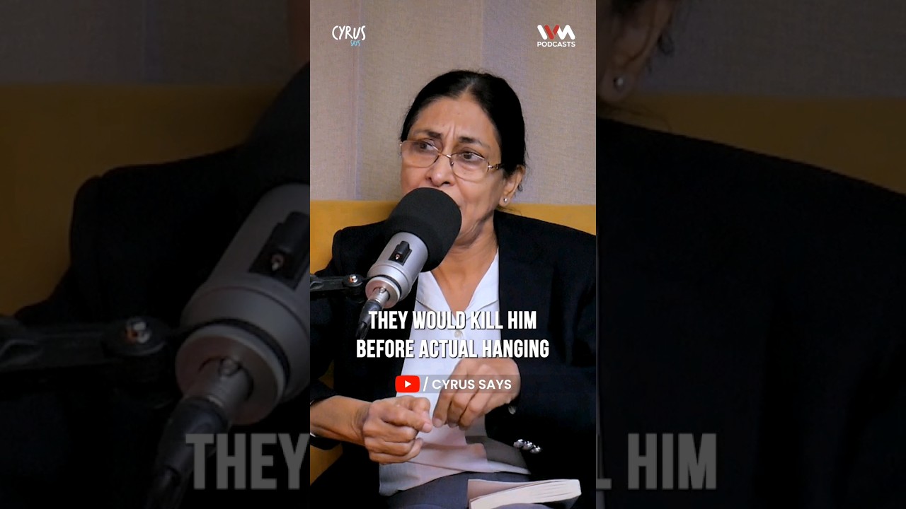 Story behind the hanging of Ajmal Kasab | Cyrus Says #shorts