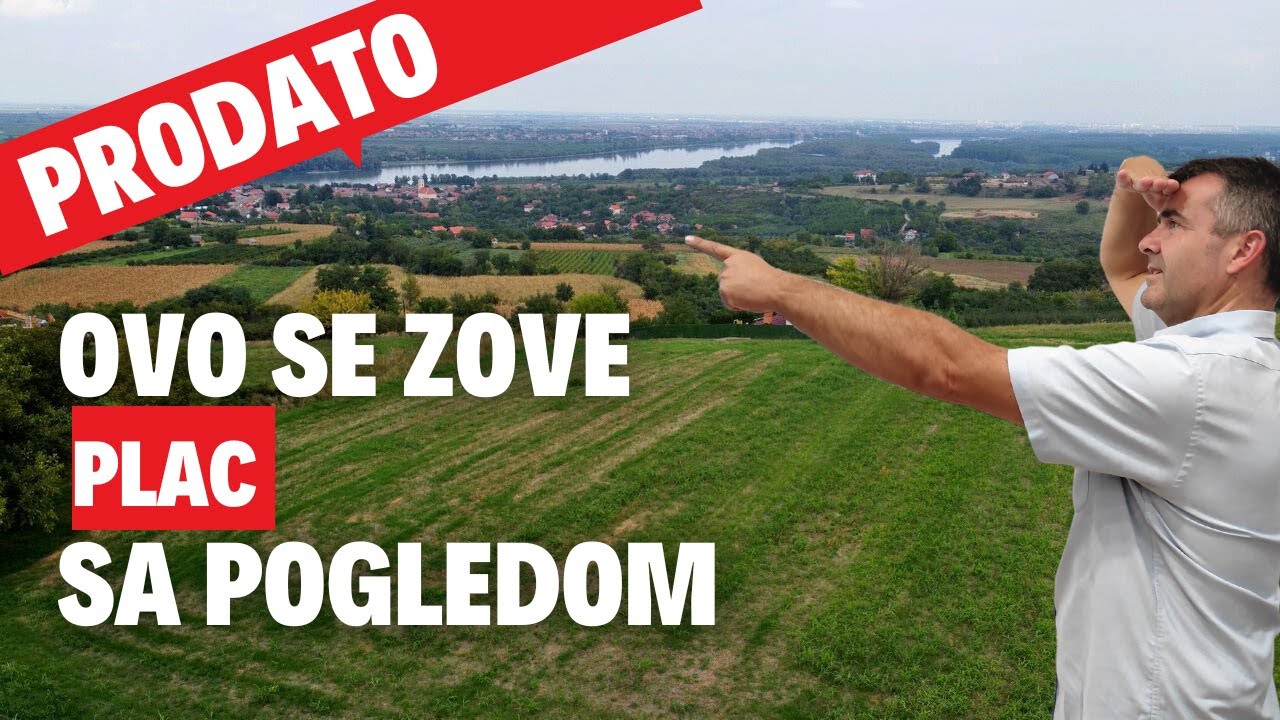 ⛔PRODATO⛔ Placevi na Fruskoj gori prodaja - plac sa pogledom na Dunav i Novi Sad