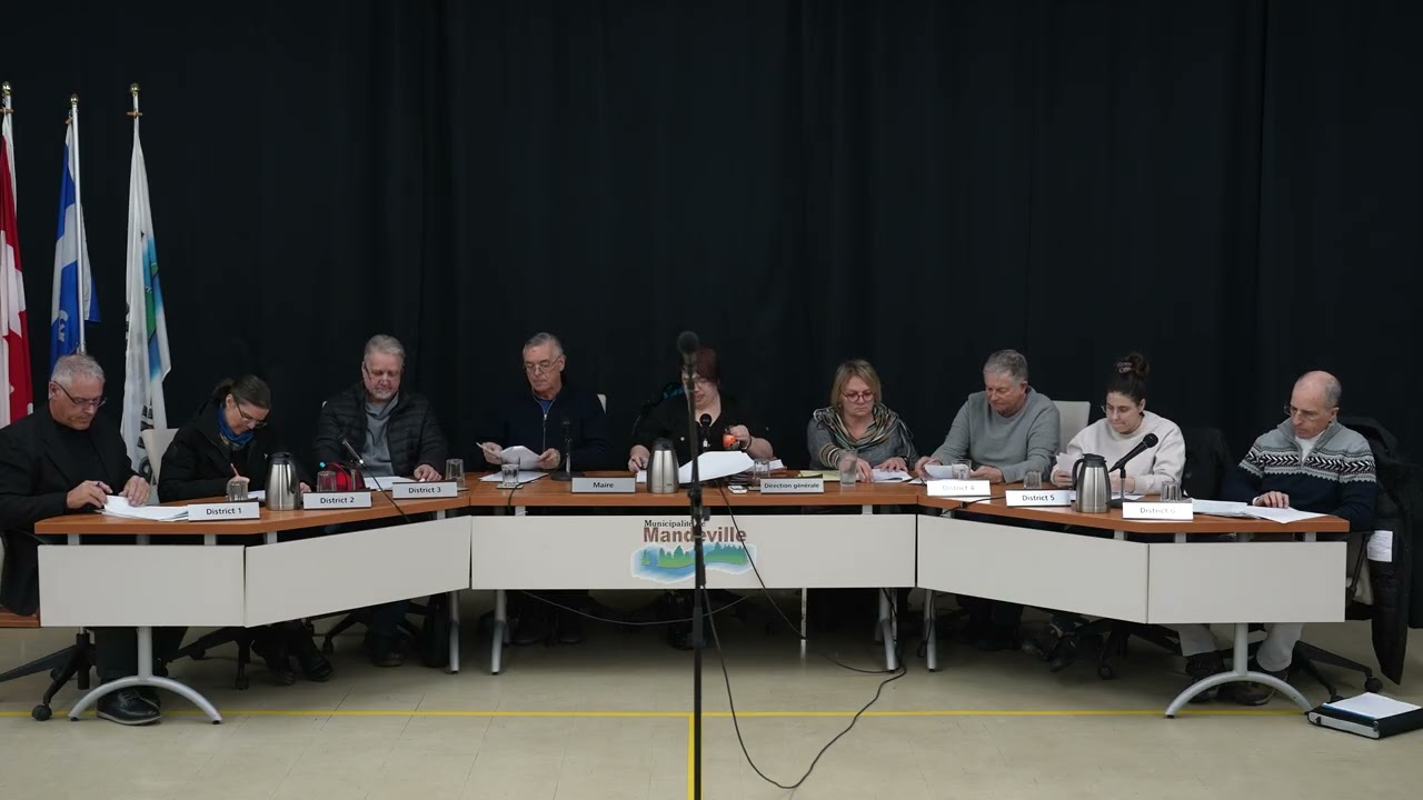 Assemblée de consultation et séance régulière du 2 mars 2026