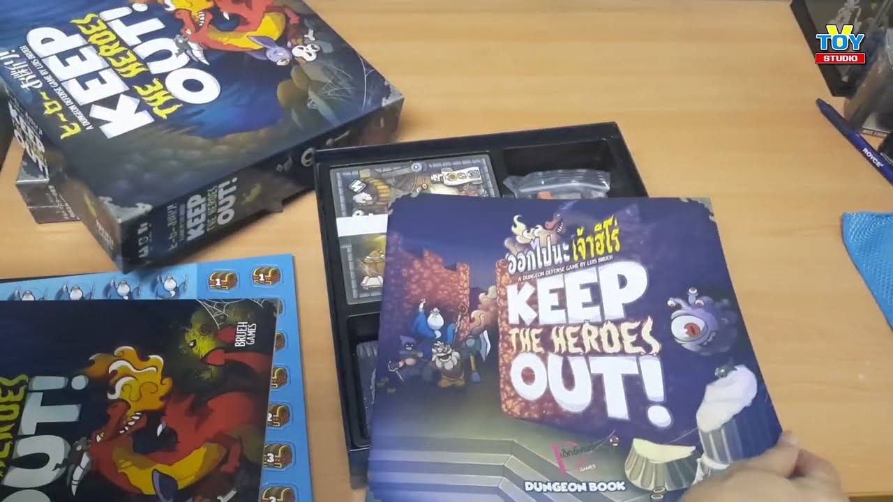 แกะกล่อง Keep the heroes out ภาษาไทย