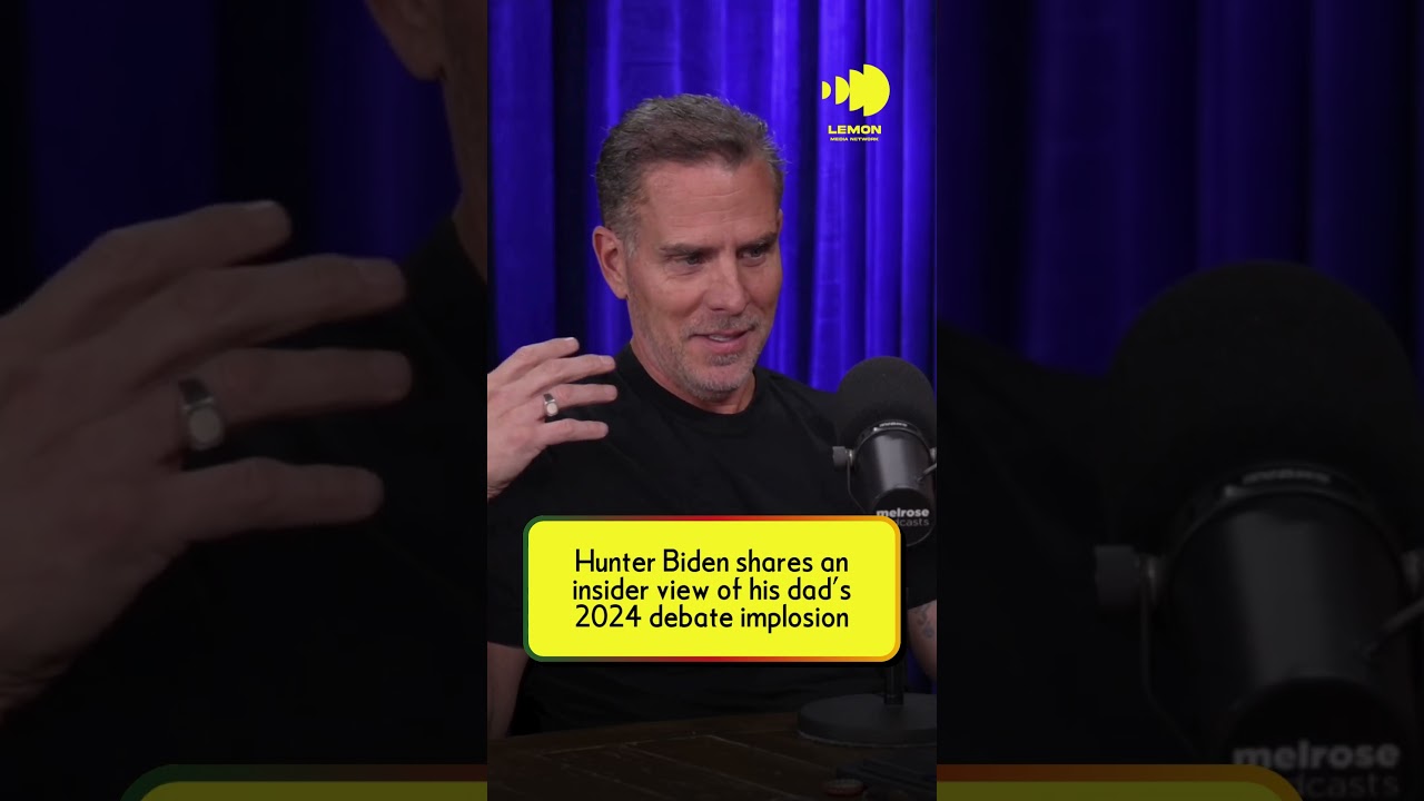 Хантер Байден делится своим взглядом на дебаты Джо Байдена 2024 года.