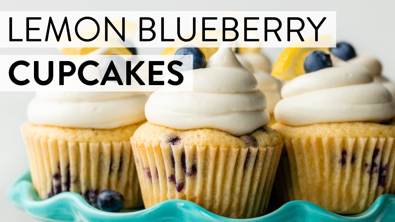 Lemon Blueberry Cupcakes | Sally's Baking