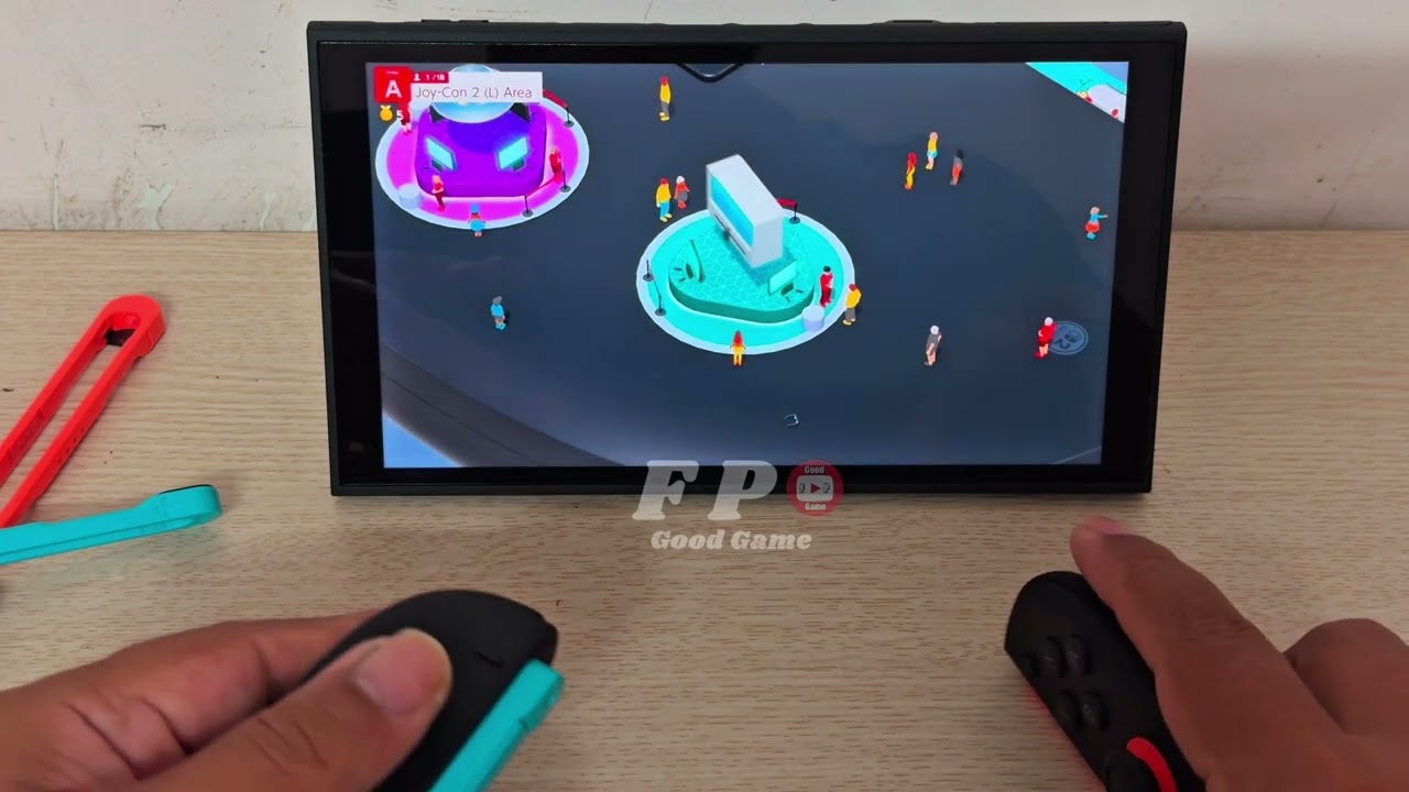Nintendo Switch 2 Welcome Tour Tabletop mode Gameplay