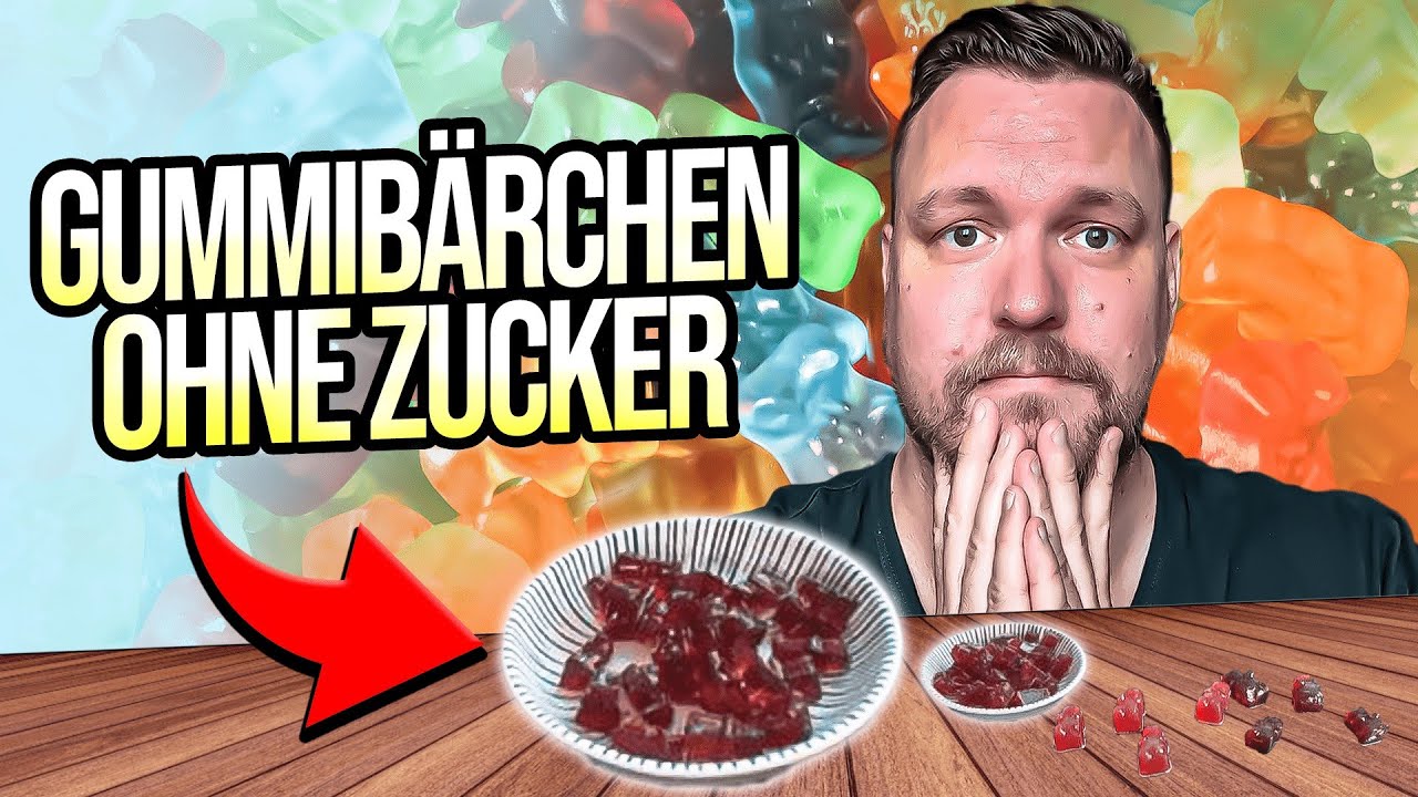 Gummibärchen ohne Zucker