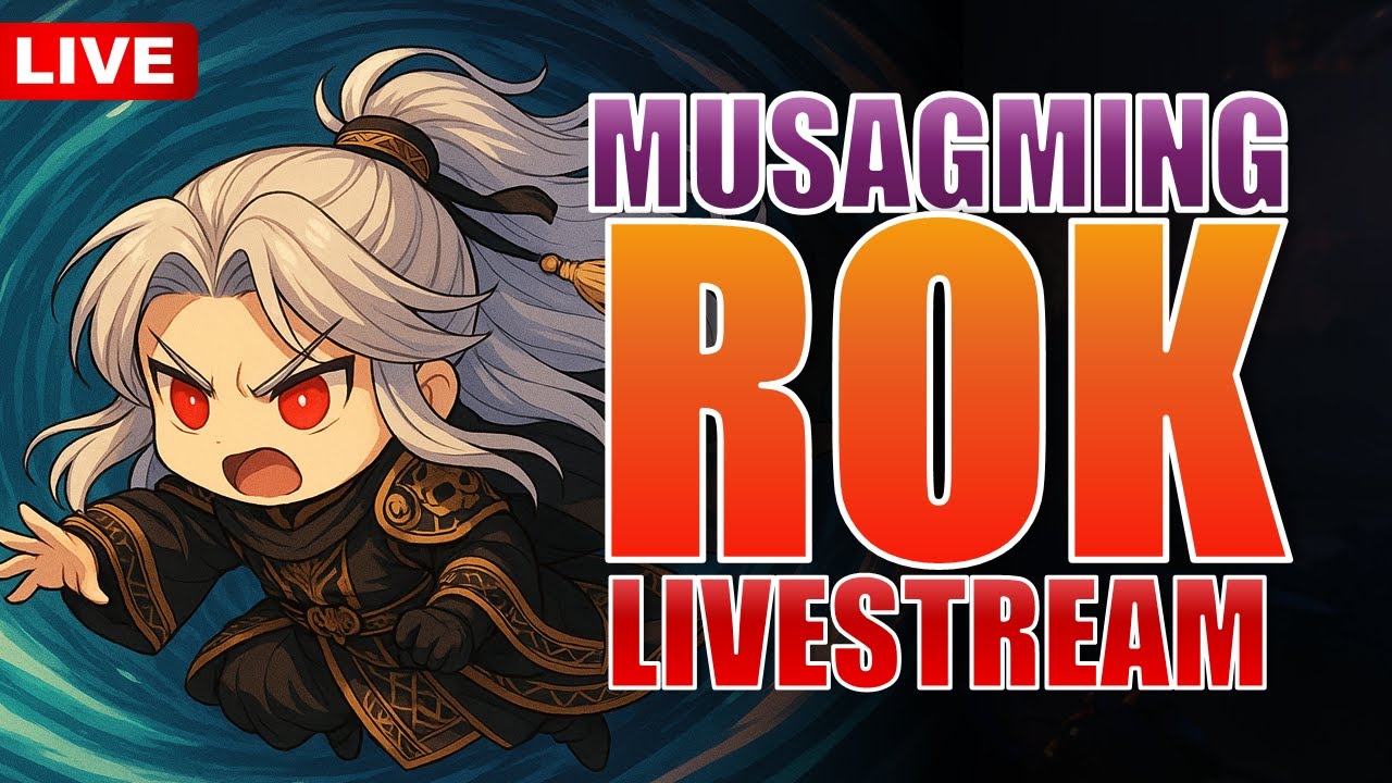 [LIVE] NEW Month, New projects! Come Hang Out in My ROK & Chill Stream | Rise of Kingdoms