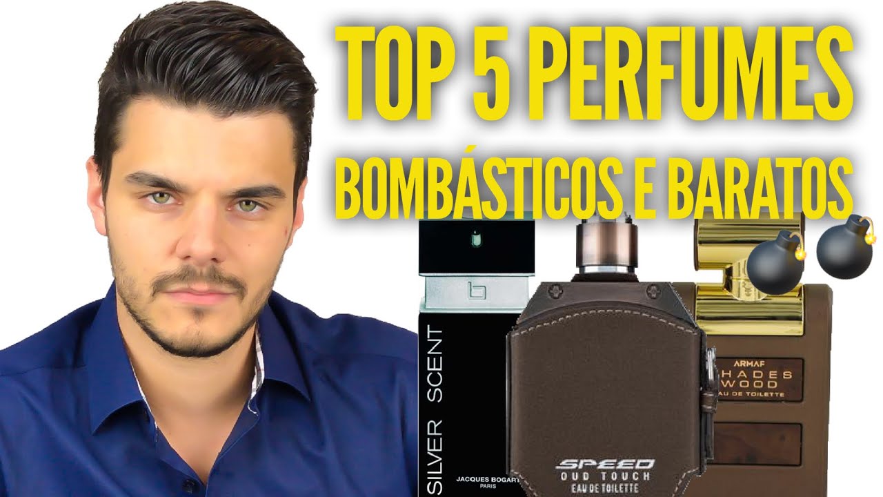 TOP 5 PERFUMES BOMBÁSTICOS E BARATOS | IMPORTADOS E NACIONAIS