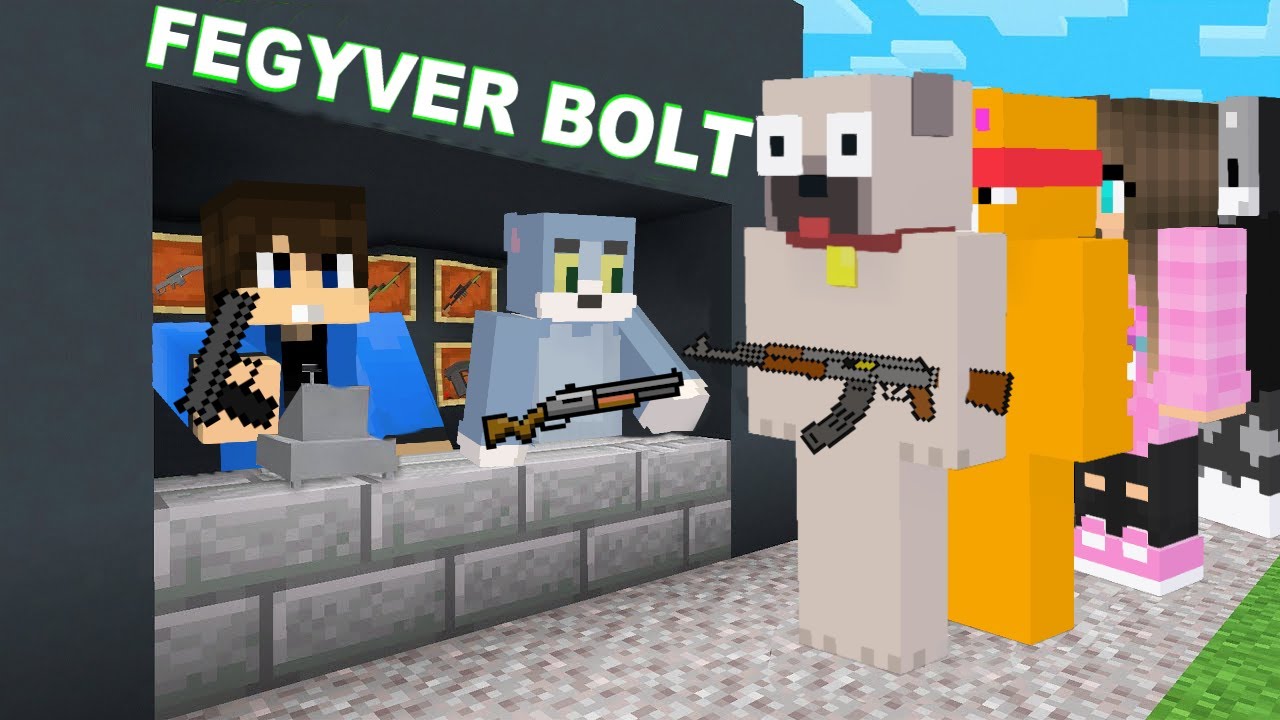 100 NAPIG FEGYVER BOLTOT NYITOTTAM A MINECRAFTBAN!