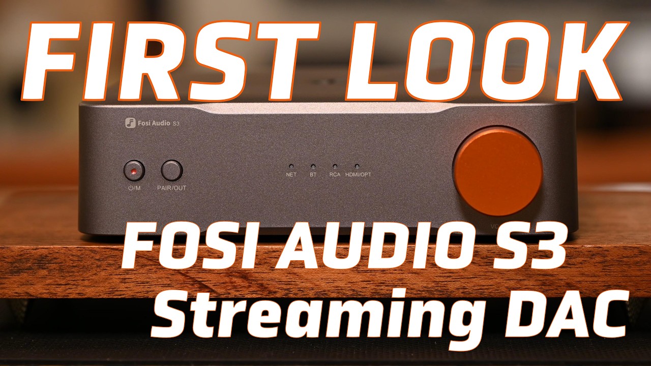Первый взгляд — потоковый ЦАП Fosi Audio S3 — Скоро в продаже, ждите!