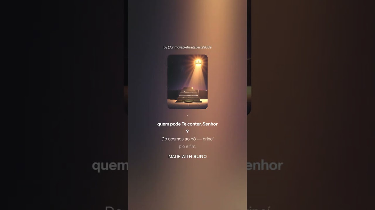 DEUS SANTO E TREMENDO