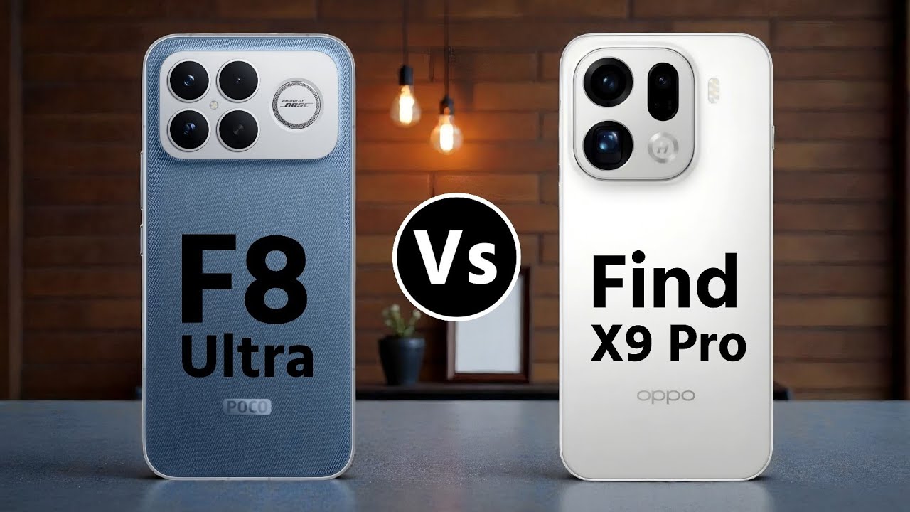Poco F8 Ultra Vs Oppo Find X9 Pro || Which One is Better?