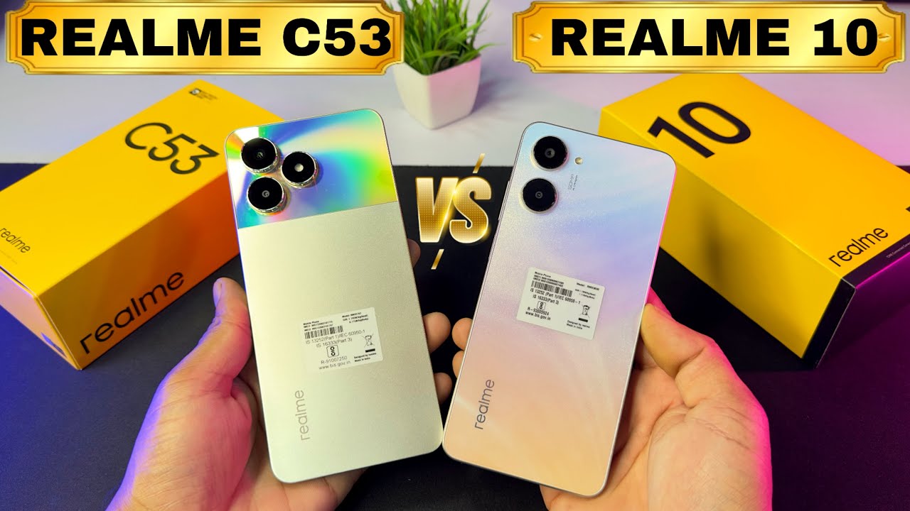 Realme C53 🆚 Realme 10 || Unboxing & Comparison || Price || Which Smartphone Best For You 🔥