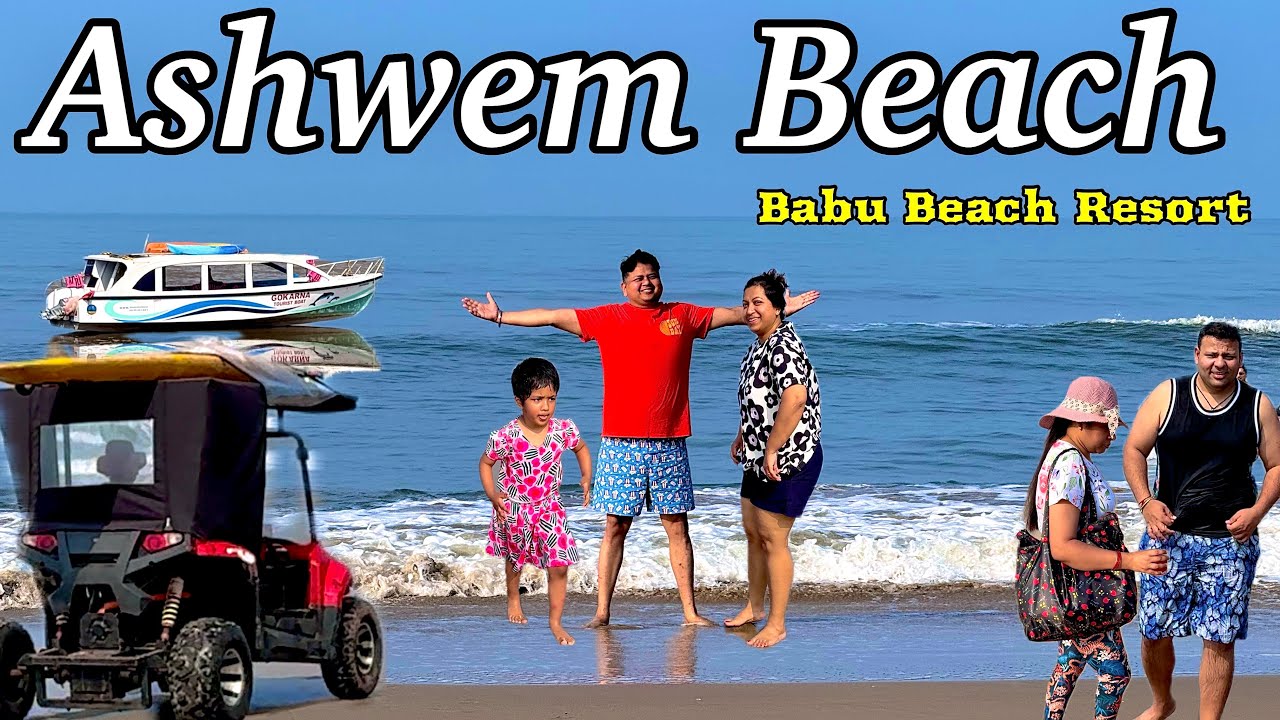 EP02: RoadTrip 2026 | Ashwem Beach, Goa | Better that South Goa | Babu Beach Resort | Roving Couple