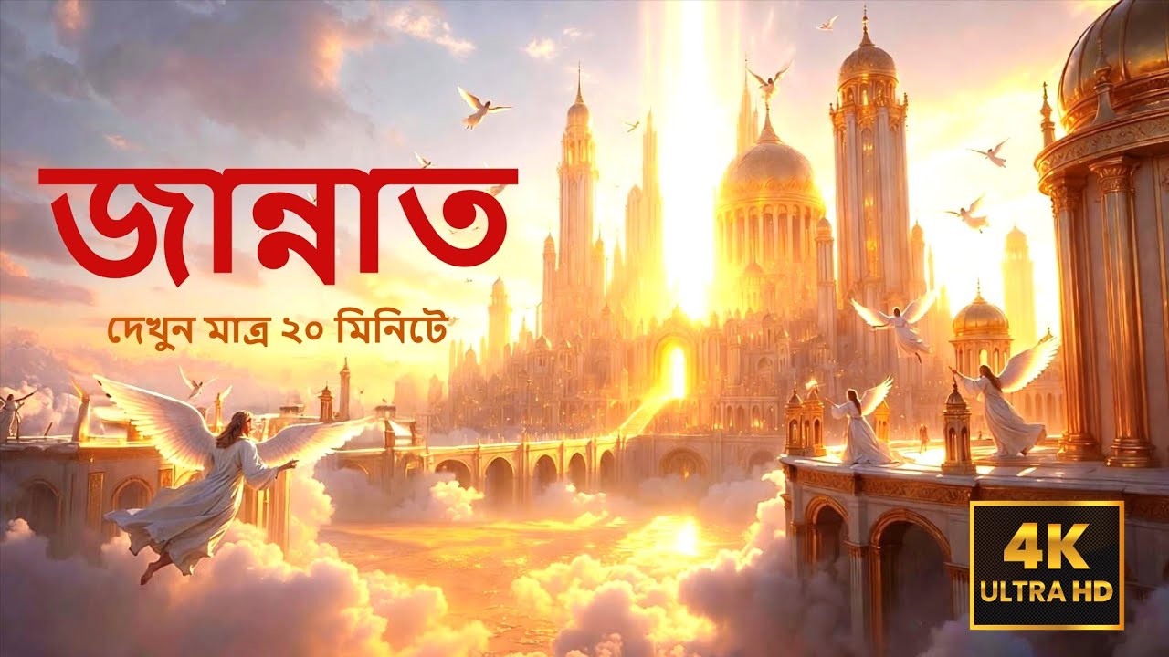 জান্নাতের দৃশ্য কেমন হতে পারে?এই দৃশ্যই বদলে দিতে পারে আপনার জীবন || Heaven in Holly Quran ||