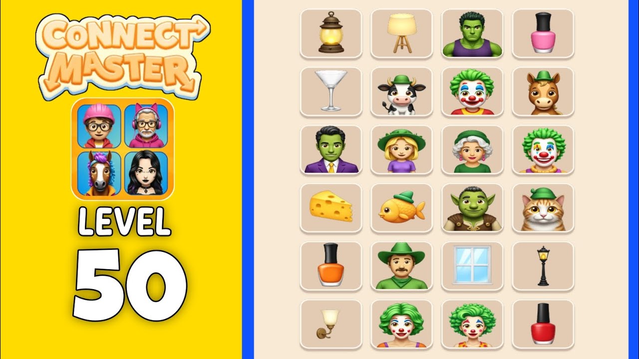 Connect Master level 50 solution