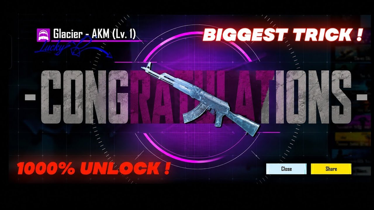 🤩🥳Akm Glacier Create Opening Trick | Akm Glacier Create opening time | Akm Glacier