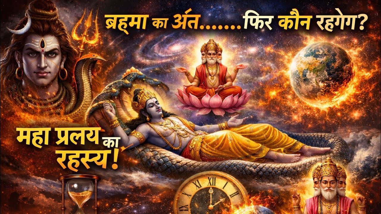 ब्रह्मा का अंत… फिर कौन बचेगा? 😱क्या खरबों साल भी किसी परमशक्ति के लिए सिर्फ पलक झपकना हैं?