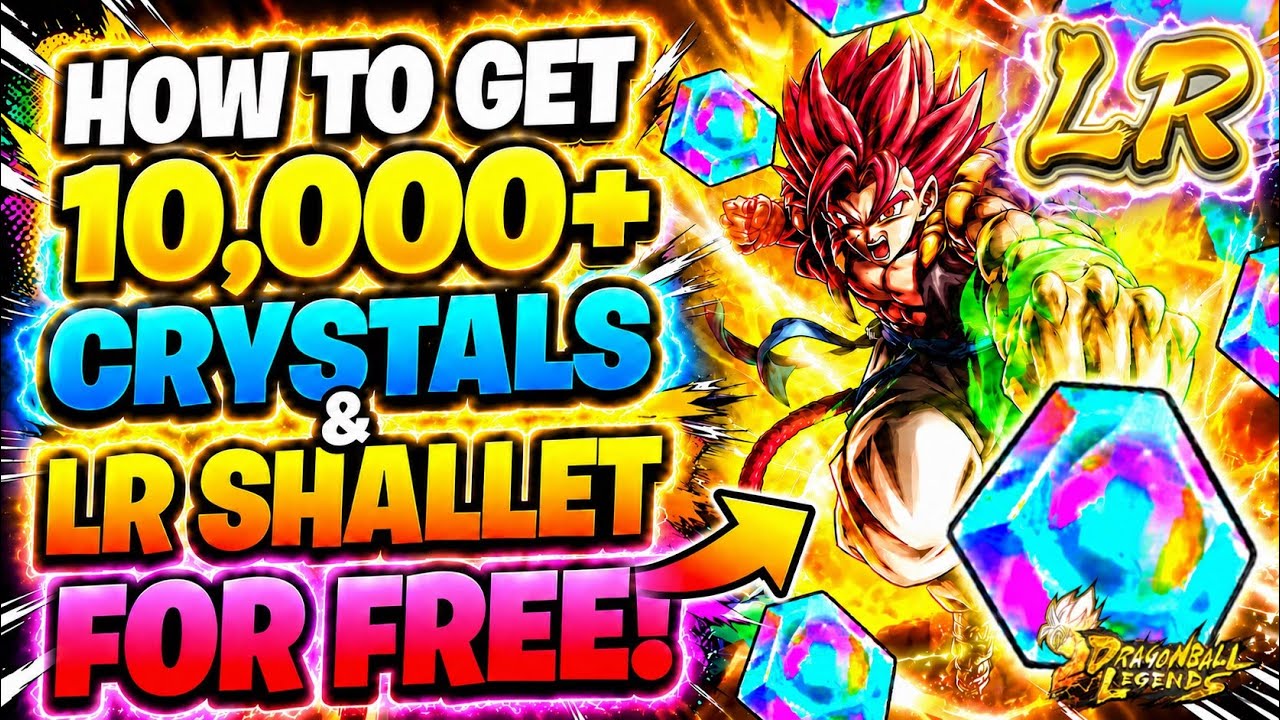 🔥 Как получить 10 000+ БЕСПЛАТНЫХ ХРОНО-КРИСТАЛЛОВ + LR Шаллета БЕСПЛАТНО 100%!! (Dragon Ball Leg...