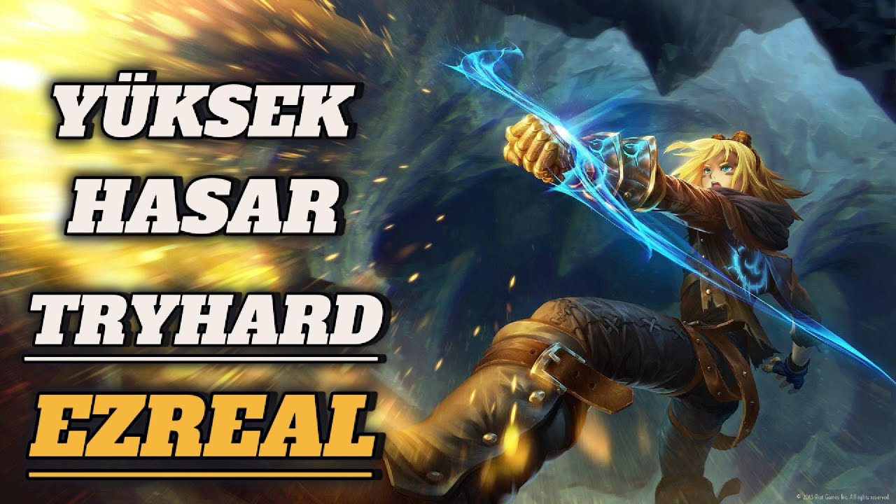 ADC EZREAL - YENİ SEZONDA  ' 7 ' ITEMLI EZREAL KORKUNÇ GÜÇLÜ...!
