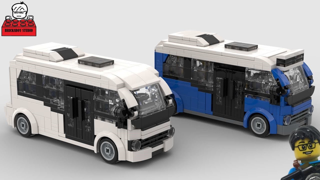 LEGO MOC#36 Karsan Jest Electric Mini-bus (Karsan Jest Elektrikli Minibüs)