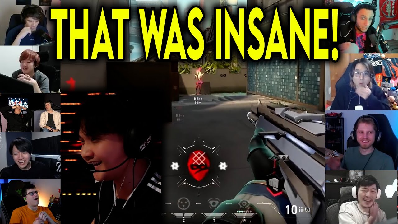 Valorant Streamers Reacts To FS JitBoyS HITTING A CRAZY ACE Against NS In VCT