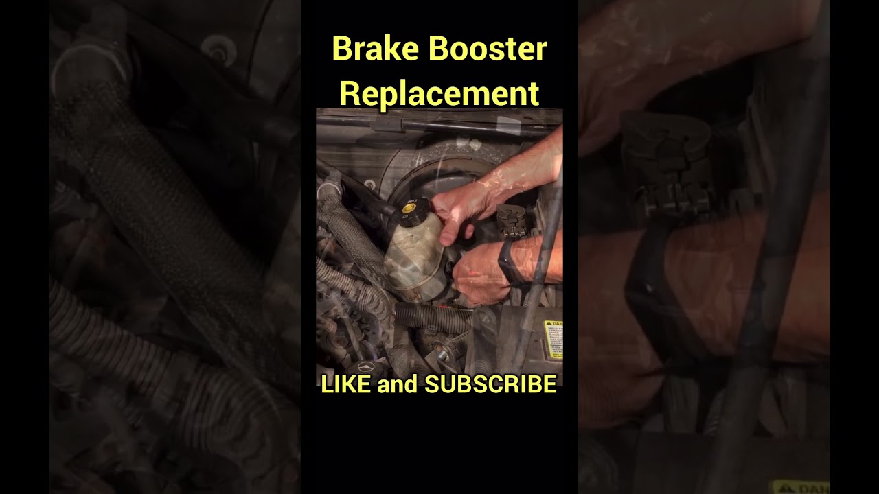Brake Booster replacement. Full video on my YouTube channel. Please LIKE and SUBSCRIBE