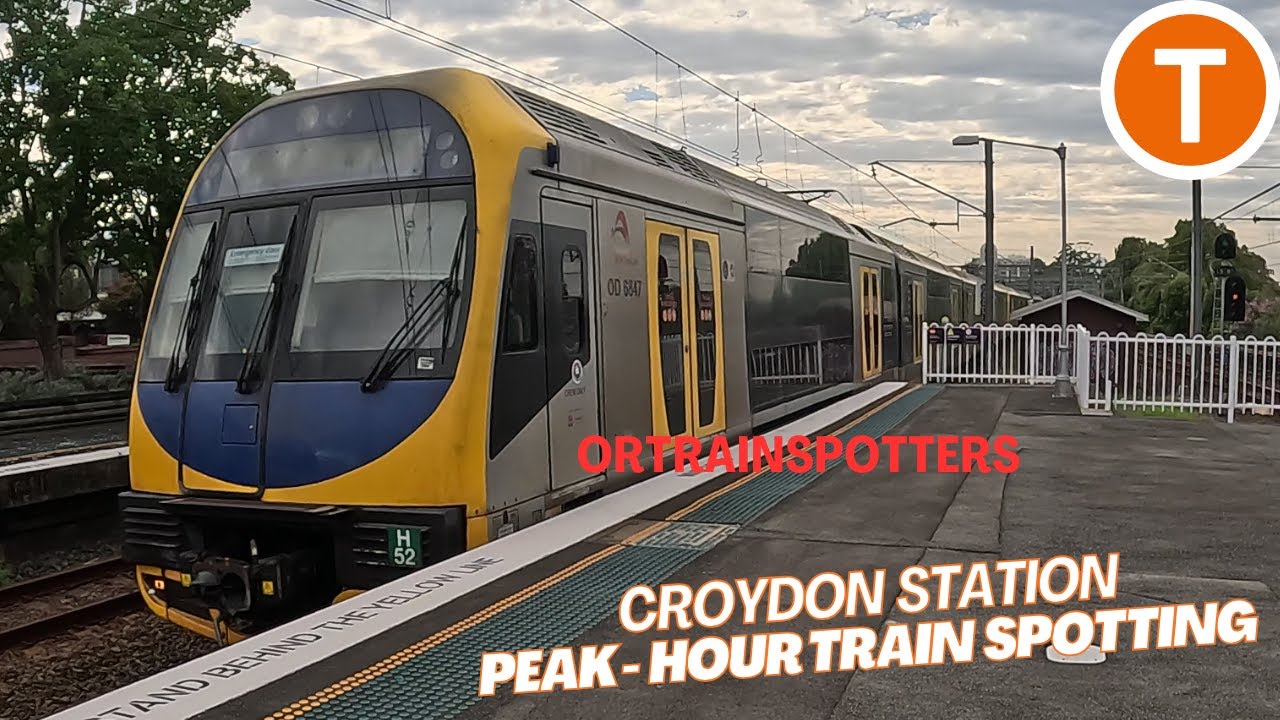 Train Spotting Vlog 20: Peak Hour: Croydon Station Train Spotting