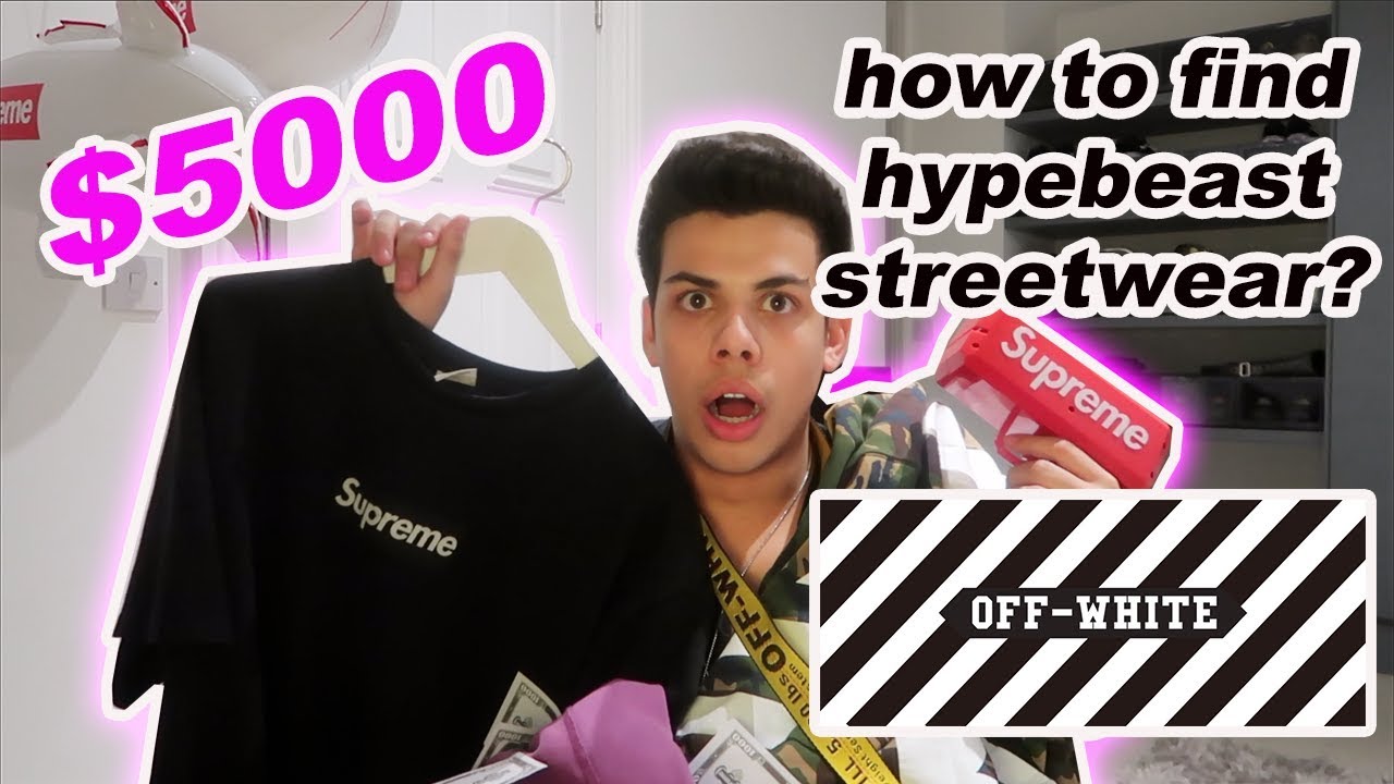$5000 in 1 WEEK HYPEBEAST STREETWEAR! (Gucci,Supreme,OffWhite !)