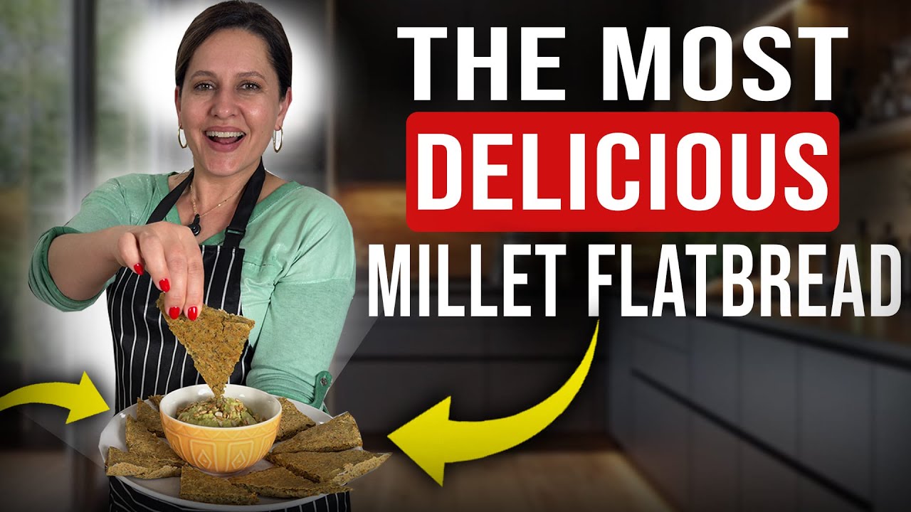 Gut-Friendly, Gluten-Free Flatbread (Cheesy, Easy & Perfect for Dips)