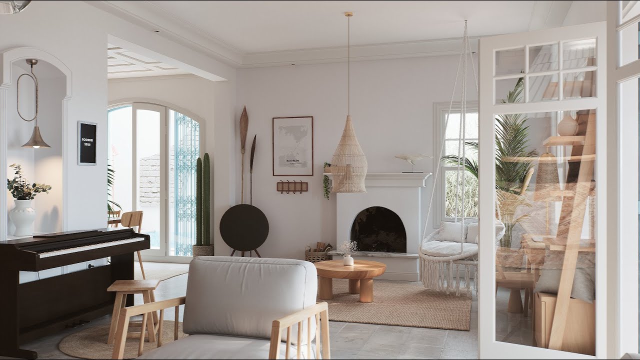 Realistic Bodrum House Unreal Engine 4 (Ue4) Real Time Archviz 2 (WIP)