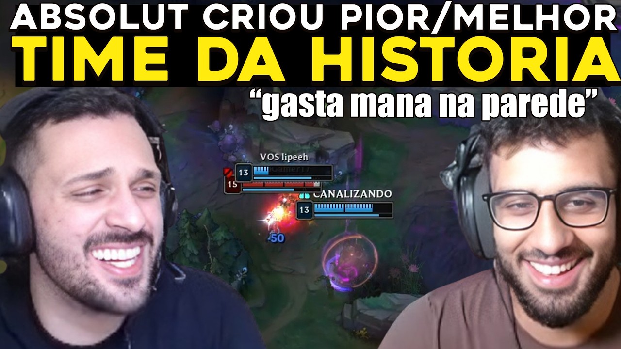 GANHAR CBLOL É MAIS FACIL QUE TREINAR ESSE TIME, COURTESY MODO SCRIPT- RENECRODILO LEAGUE OF LEGENDS