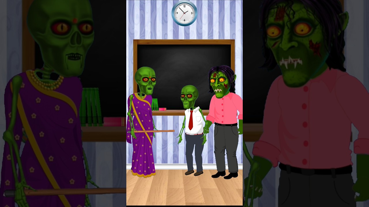 भूत बना नालायक Student | Bhoot Wala Cartoon | Kahaniya | 