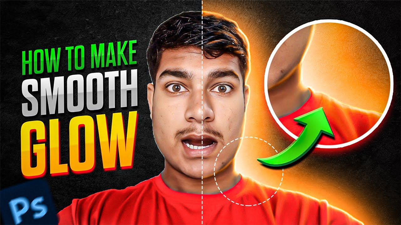 How to Make a Thumbnail with Glow Effect - in Photoshop