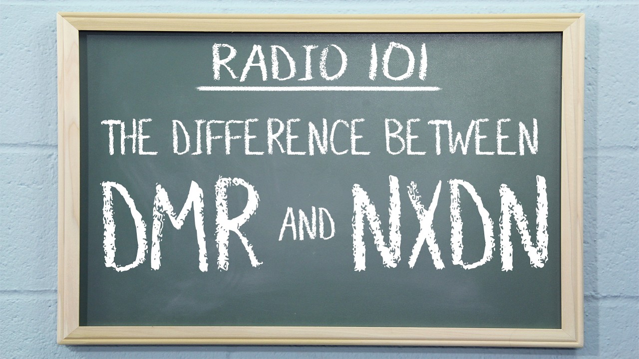 Разница между DMR и NXDN | Radio 101