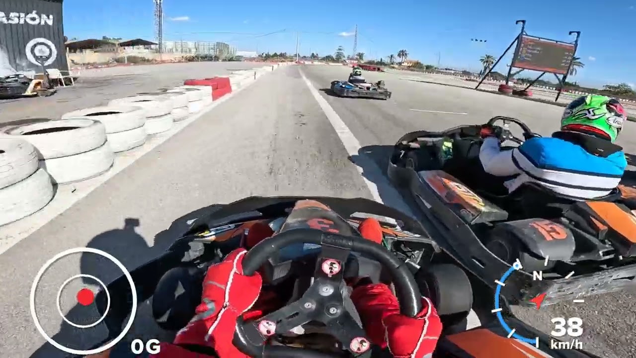 Carrera en Elche Karting Club | Récord 51.3 |