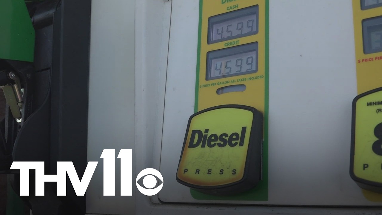 Высокие цены на бензин затрагивают жителей Арканзаса по всему штату.