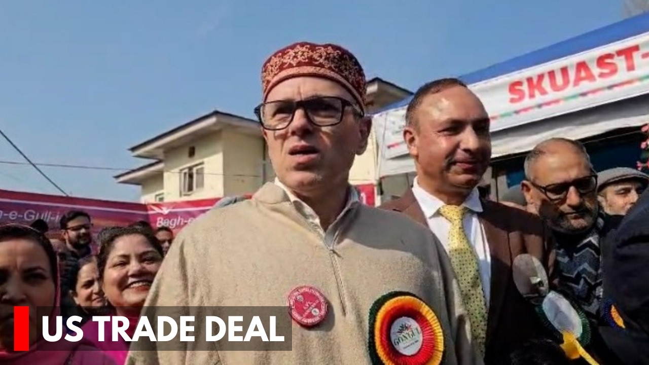 J&K Fruit Industry Will Suffer Losses Due to US Trade Deal:  CM Omar Abdullah