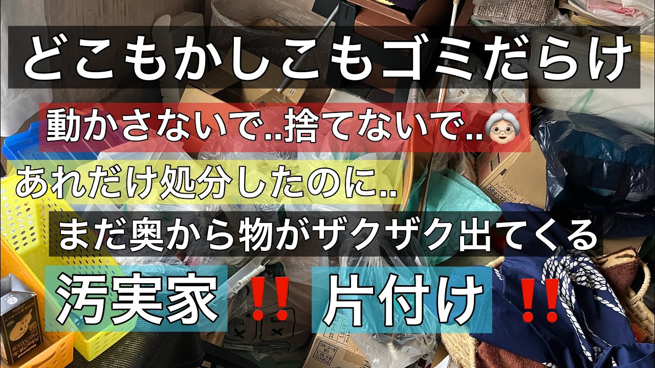 【片付け】どこもかしこもゴミだらけ/ep74/