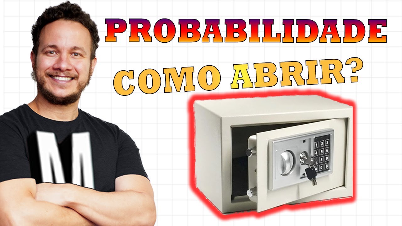 Qual a PROBABILIDADE de abrir um COFRE? DESAFIO DO COFRE