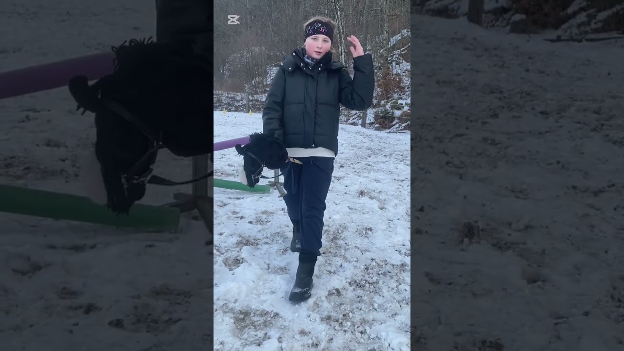 Rider på spring i Sverige 😊🤣￼