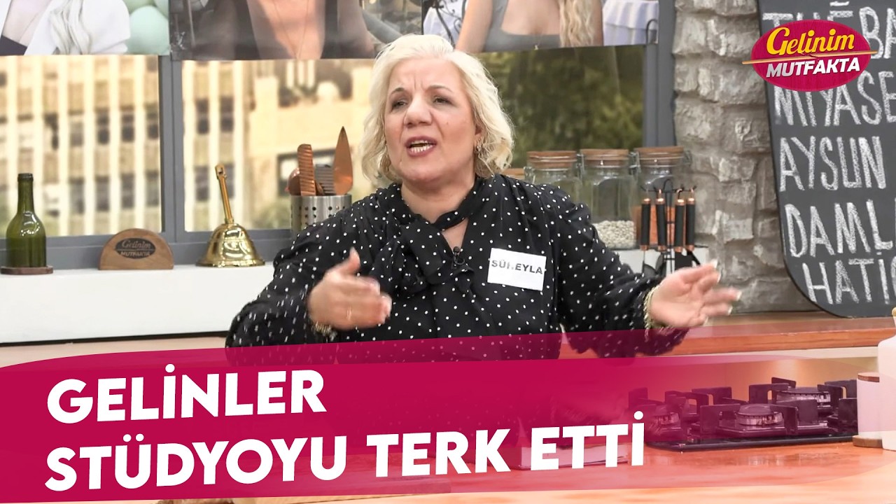 Süheyla Hanım Puanlamasından Dolayı Gelinlerle Tartıştı - Gelinim Mutfakta 13 Mart Cuma