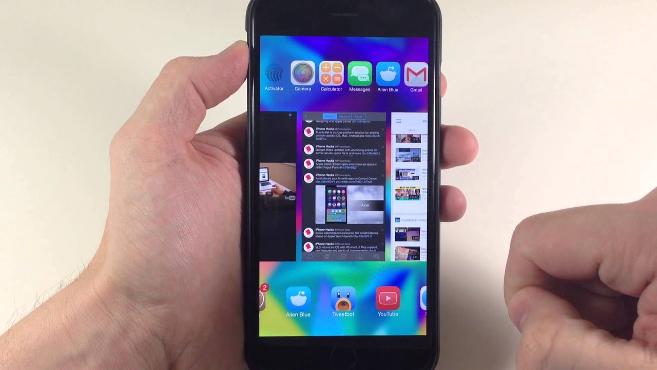 NoSwitchBar Rids the Status Bar from your App Cards - iPhone Hacks