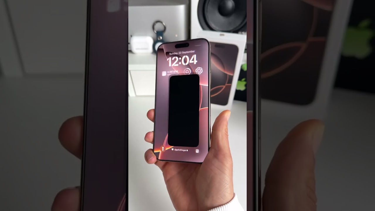 New iphone 16 animation  settings
