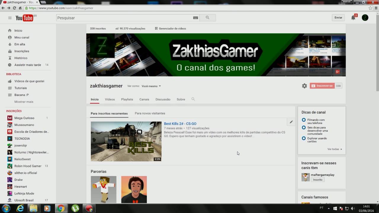 Aviso Importante - Volta do Canal, Parceria BentPixels e Muito Mais
