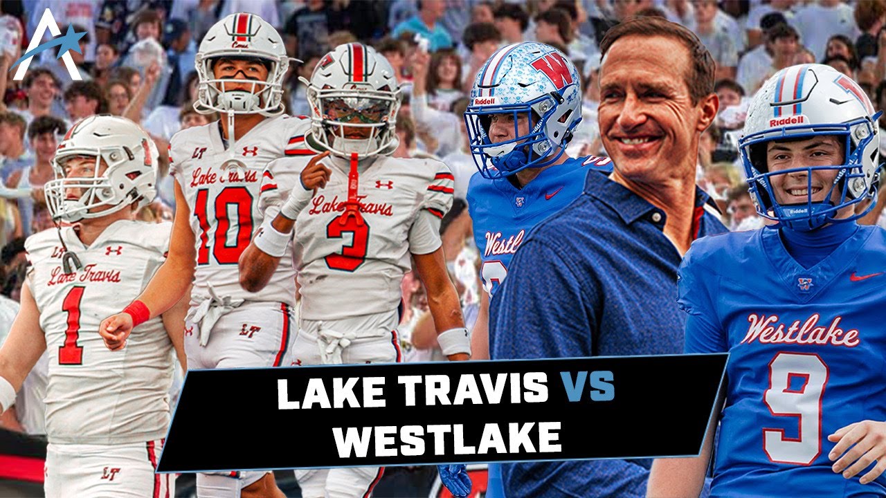 DREW BREES WATCHED HISTORY 🔥 | Lake Travis Finally Beats Westlake After 7 Years!