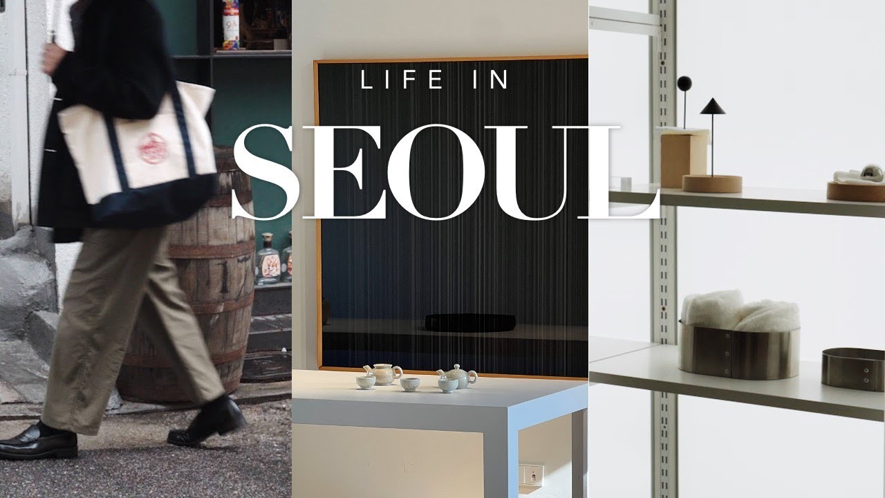 Seoul Vlog - A Stylish Day in Hannam-dong | Design Shops, Furniture, and New Caf&eacute; Finds
