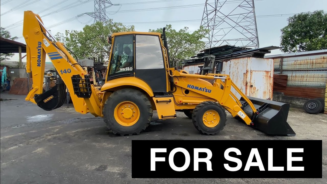 Komatsu WB140-2 Backhoe Loader / Excavator (2003)