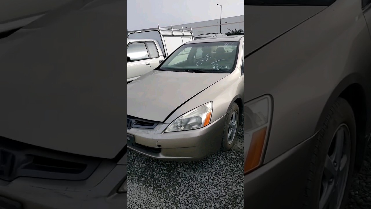 2003 Honda Accord DUMPED at auction with 60k miles 