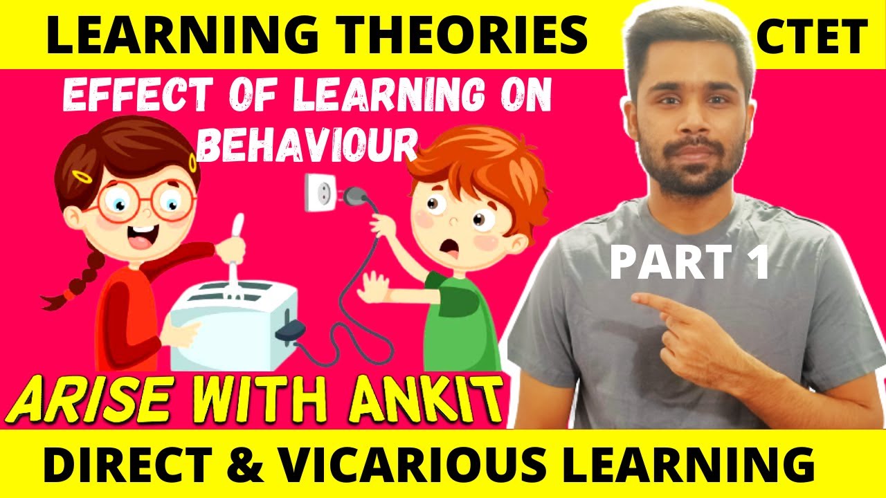THEORIES OF LEARNING | CHILD DEVELOPMENT | CTET | REET | HTET |UPTET | MPTET | KVS | DELED | CDP |